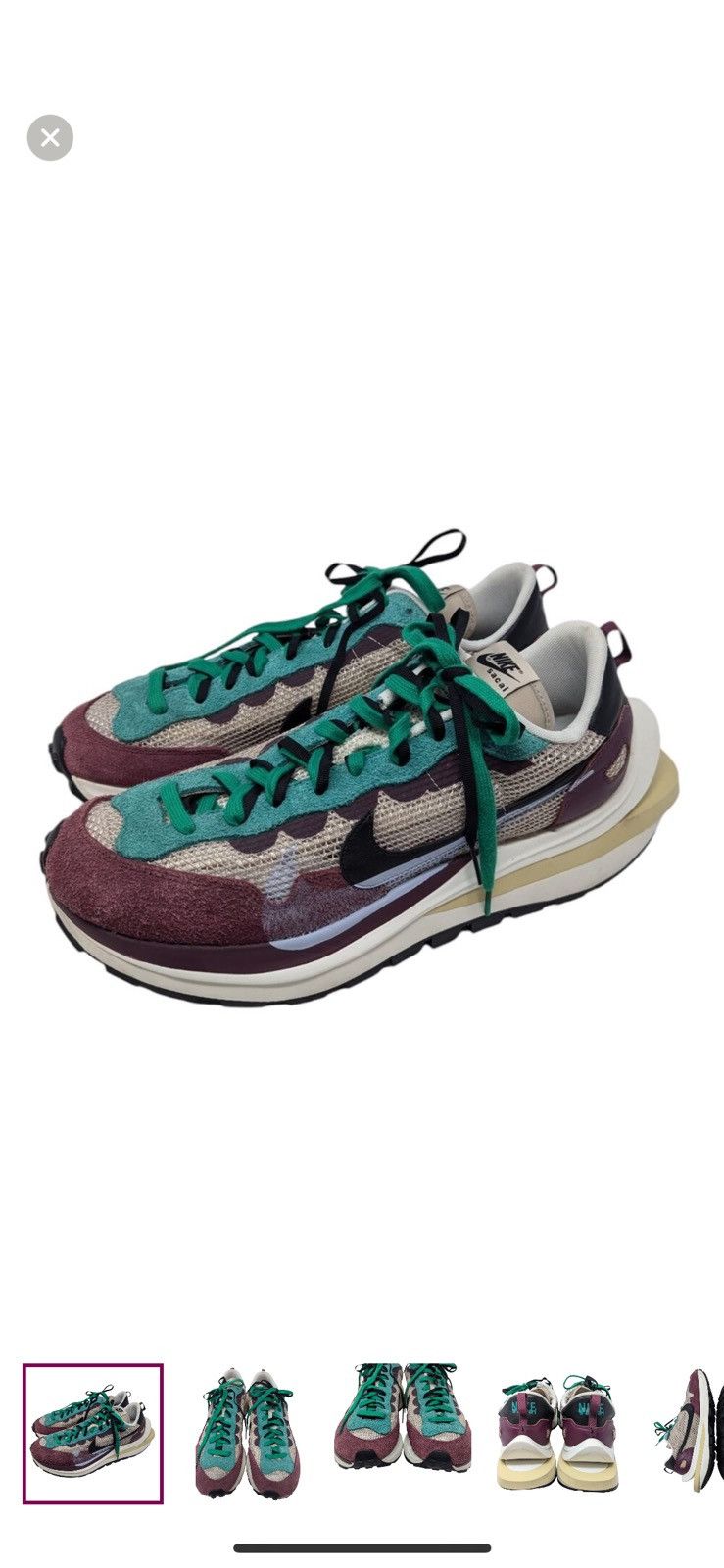 Nike × Sacai Nike x Sacai VaporWaffle Mens Sneaker Size US 15 / EU 48 - 10 Thumbnail
