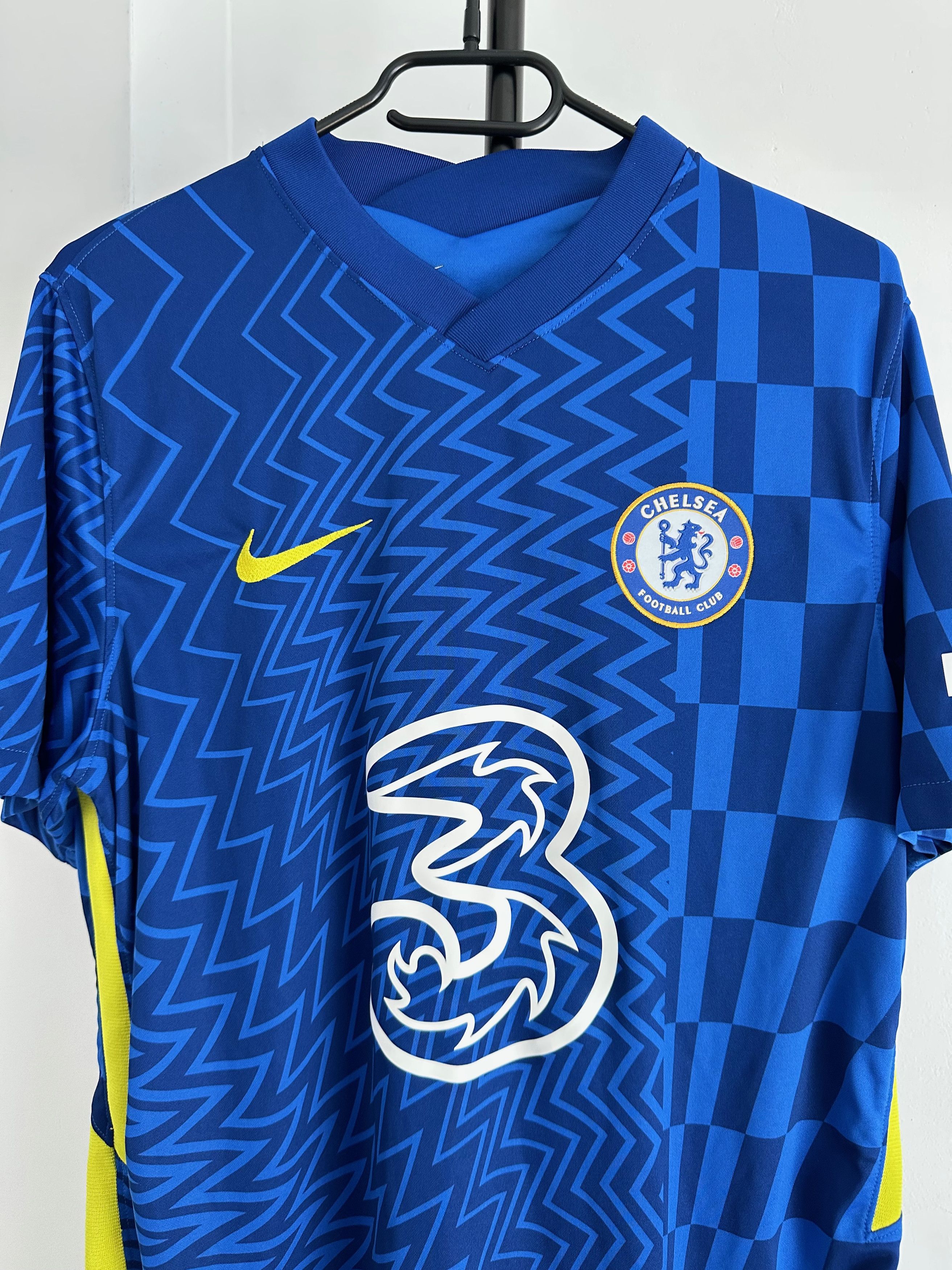 Nike 2021 Nike Chelsea Home Soccer Football shirt jersey Size US L / EU 52-54 / 3 - 3 Thumbnail