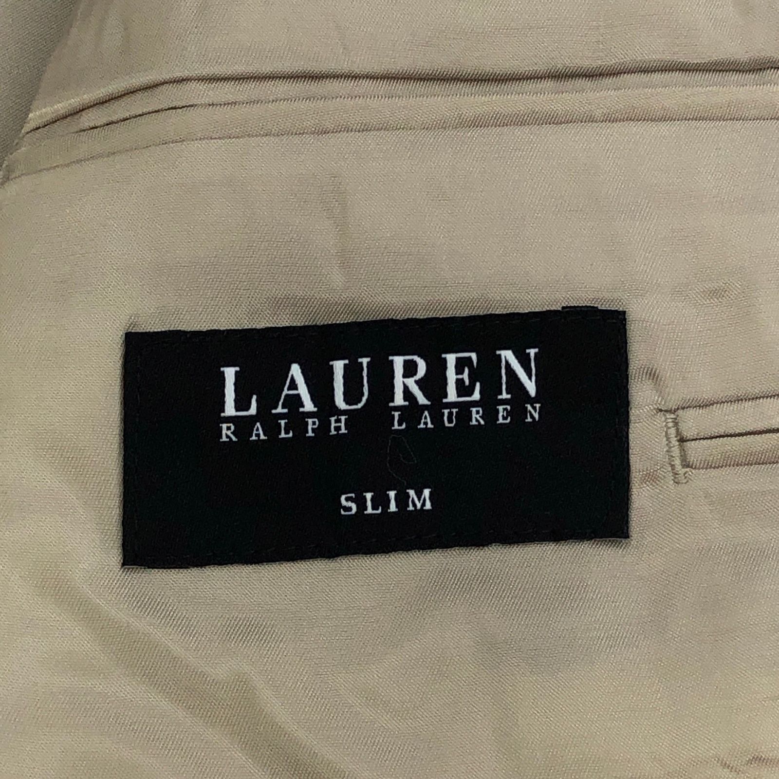 Lauren Ralph Lauren Ralph Lauren LRL 44L Sport Coat Jacket Khaki RECENT *BLEMISH Size 44L - 16 Thumbnail