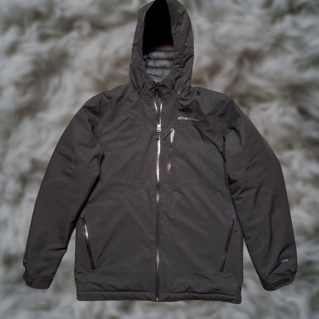 Eddie Bauer Eddie Bauer Jacket Mens Medium Black Down Insulated Hooded Weatheredge EB650 Size US M / EU 48-50 / 2 - 1 Thumbnail