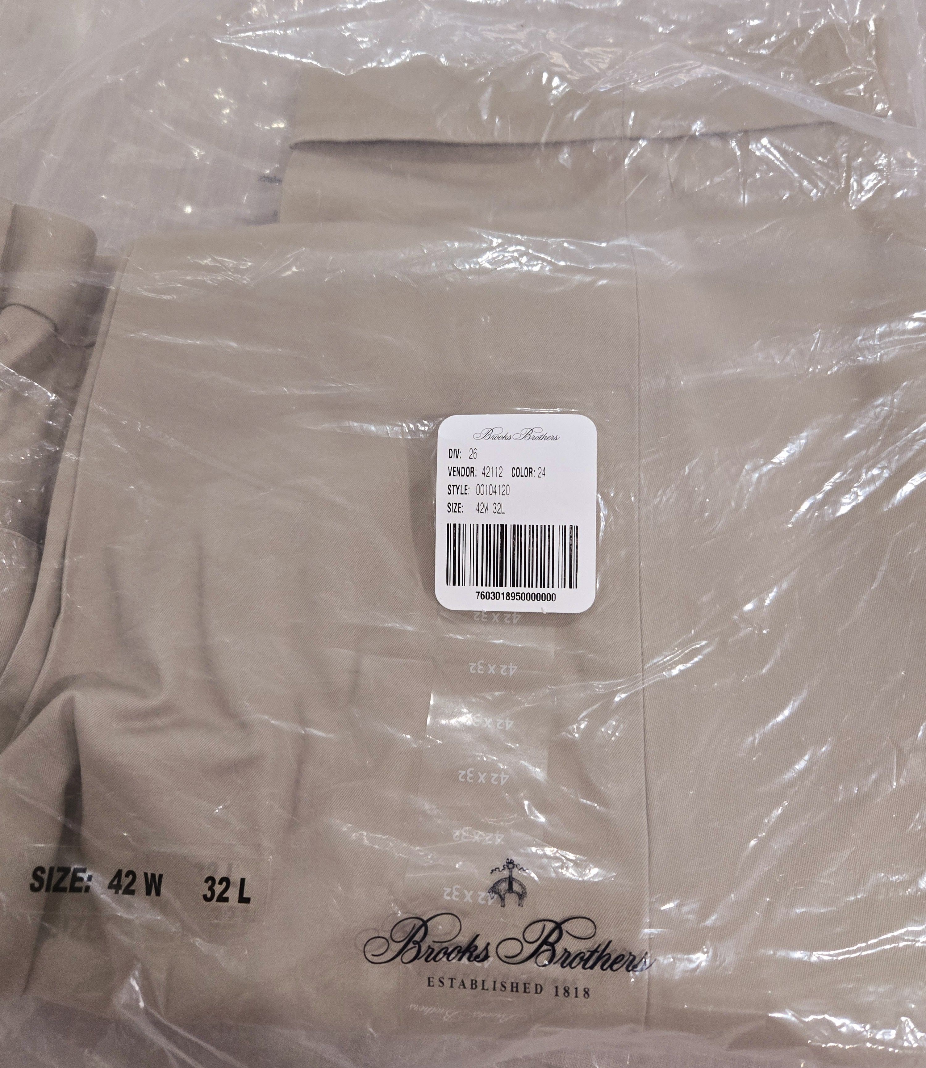 Brooks Brothers Brooks Brothers Elliot Fit Pant Size US 42 / EU 58 - 6 Thumbnail