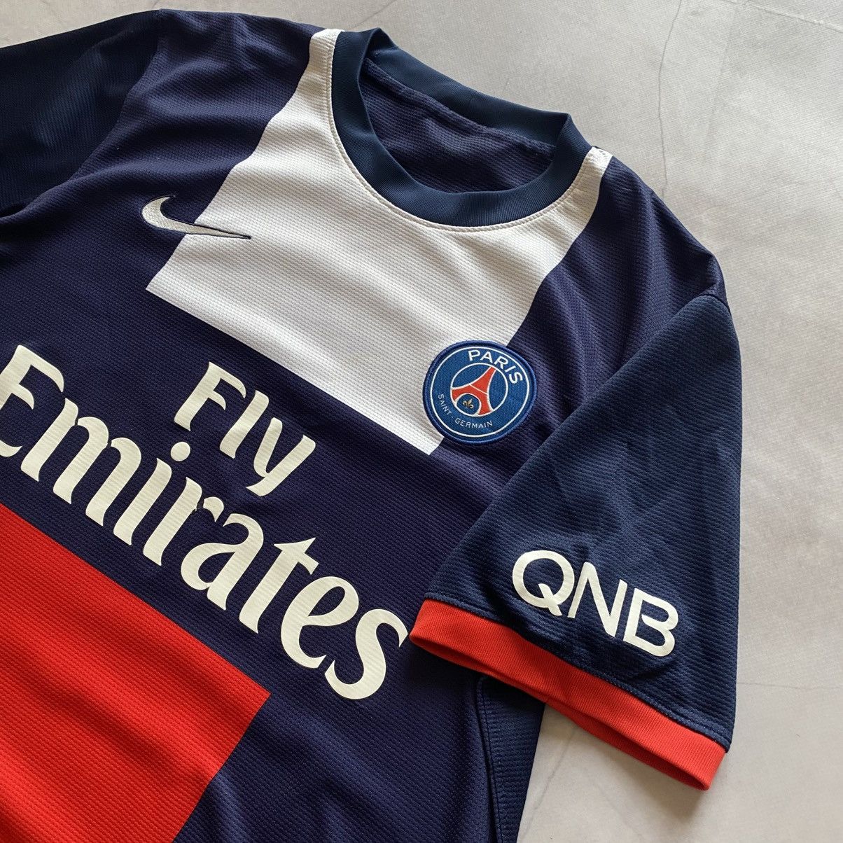 Nike × Vintage Nike PSG 2013-14 Soccer Football T-shirt Drill Jersey Size US M / EU 48-50 / 2 - 2 Thumbnail