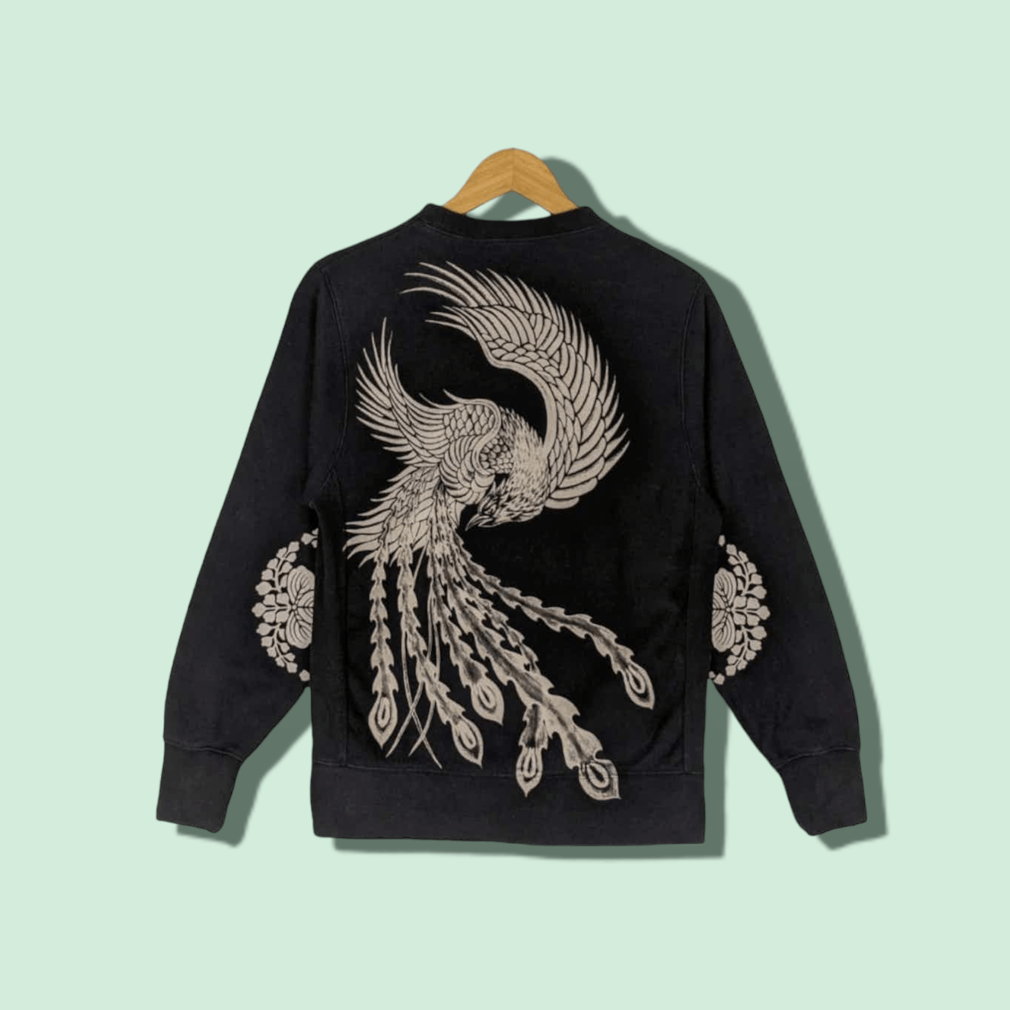 Japanese Brand Japan TRAD Eagle Hawk Dragon Yakuza Jumper Sweatshirt Size US XS / EU 42 / 0 - 1 Thumbnail
