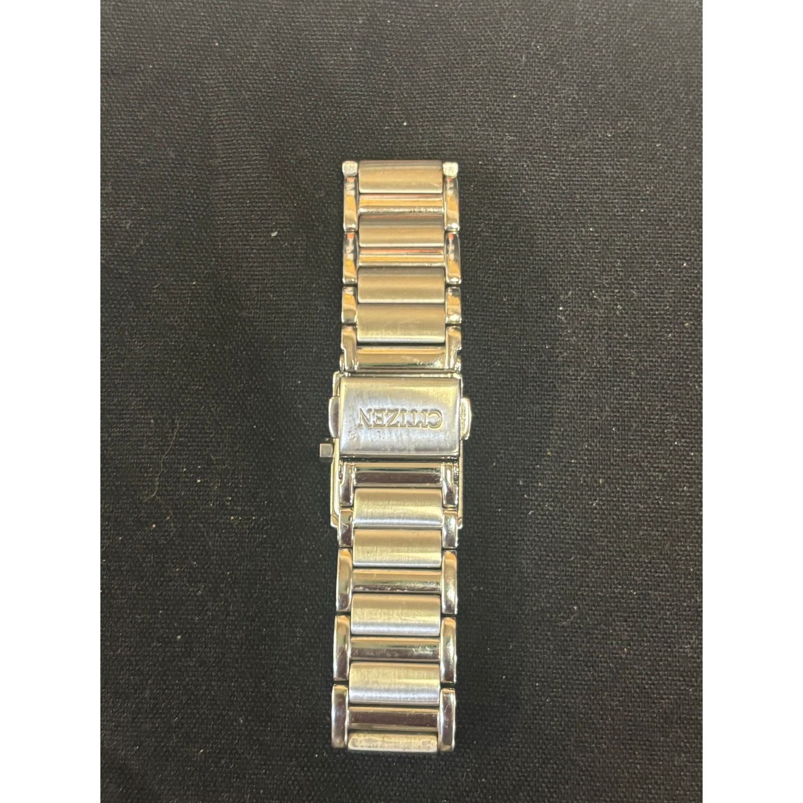 (B).Stroy Citizens Eco-Drive Black Dial Silver Tone Women’s Watch! Size ONE SIZE - 8 Thumbnail