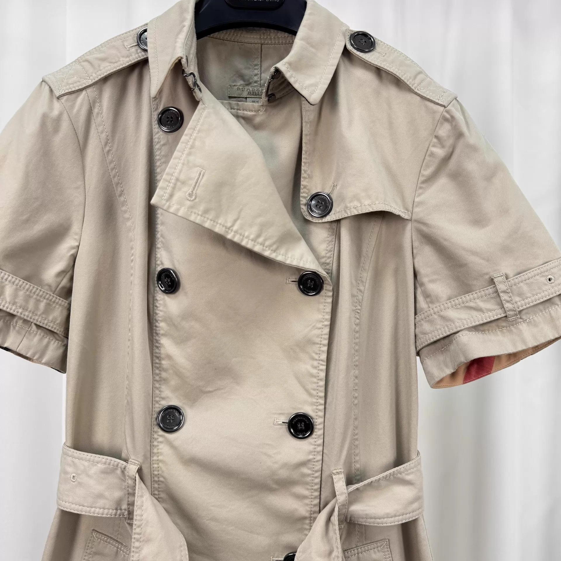 Burberry Burberry DB Short Sleeve Trench Coat UK10 98 New Size M / US 6-8 / IT 42-44 - 3 Thumbnail