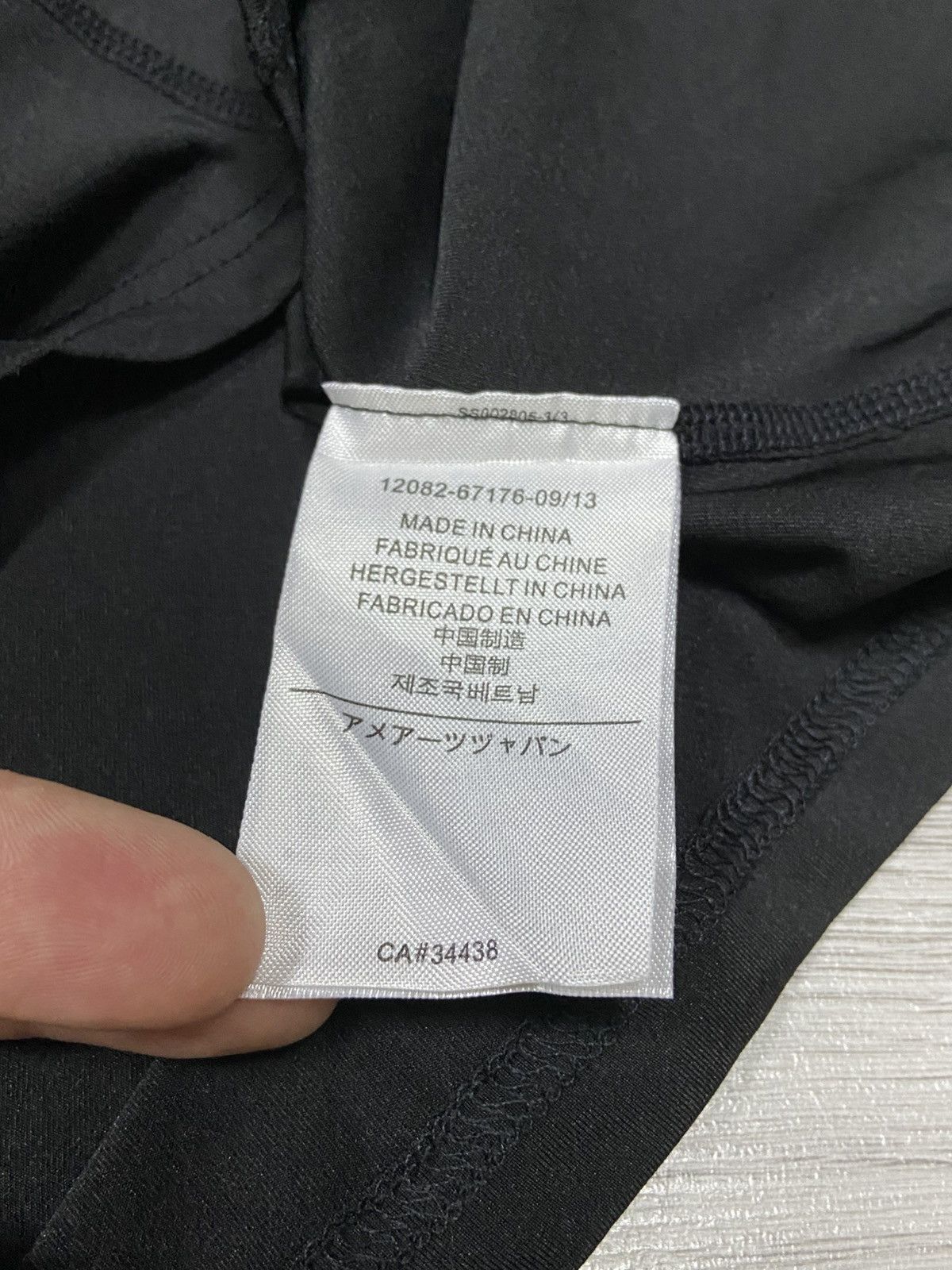 Arc'teryx Arcteryx bird big logo nylon track t-shirt sport reflective Size US L / EU 52-54 / 3 - 7 Thumbnail