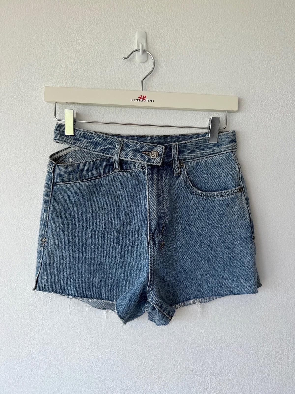 Ksubi new ksubi womens denim rise n hi dettached shorts blue 26 Size 26" / US 2 / IT 38 - 2 Thumbnail
