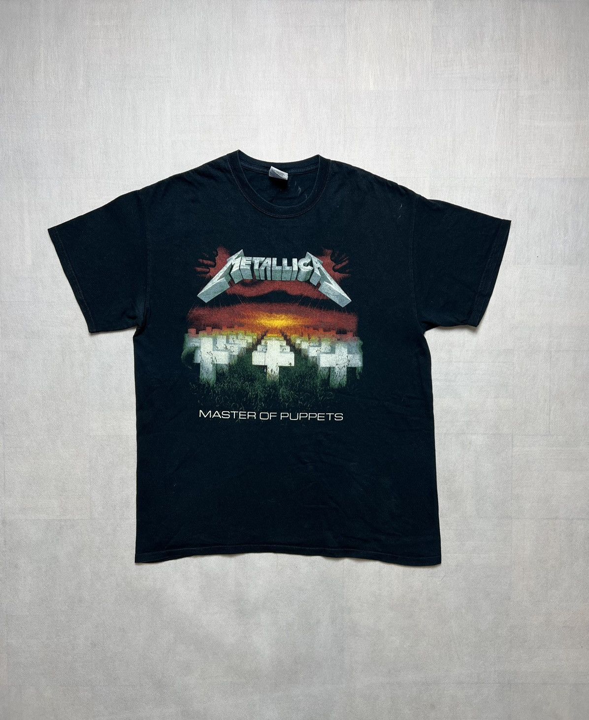 Band Tees × Metallica × Vintage Tshirt Metallica Master Of Puppets Black Vintage Size US L / EU 52-54 / 3 - 2 Thumbnail