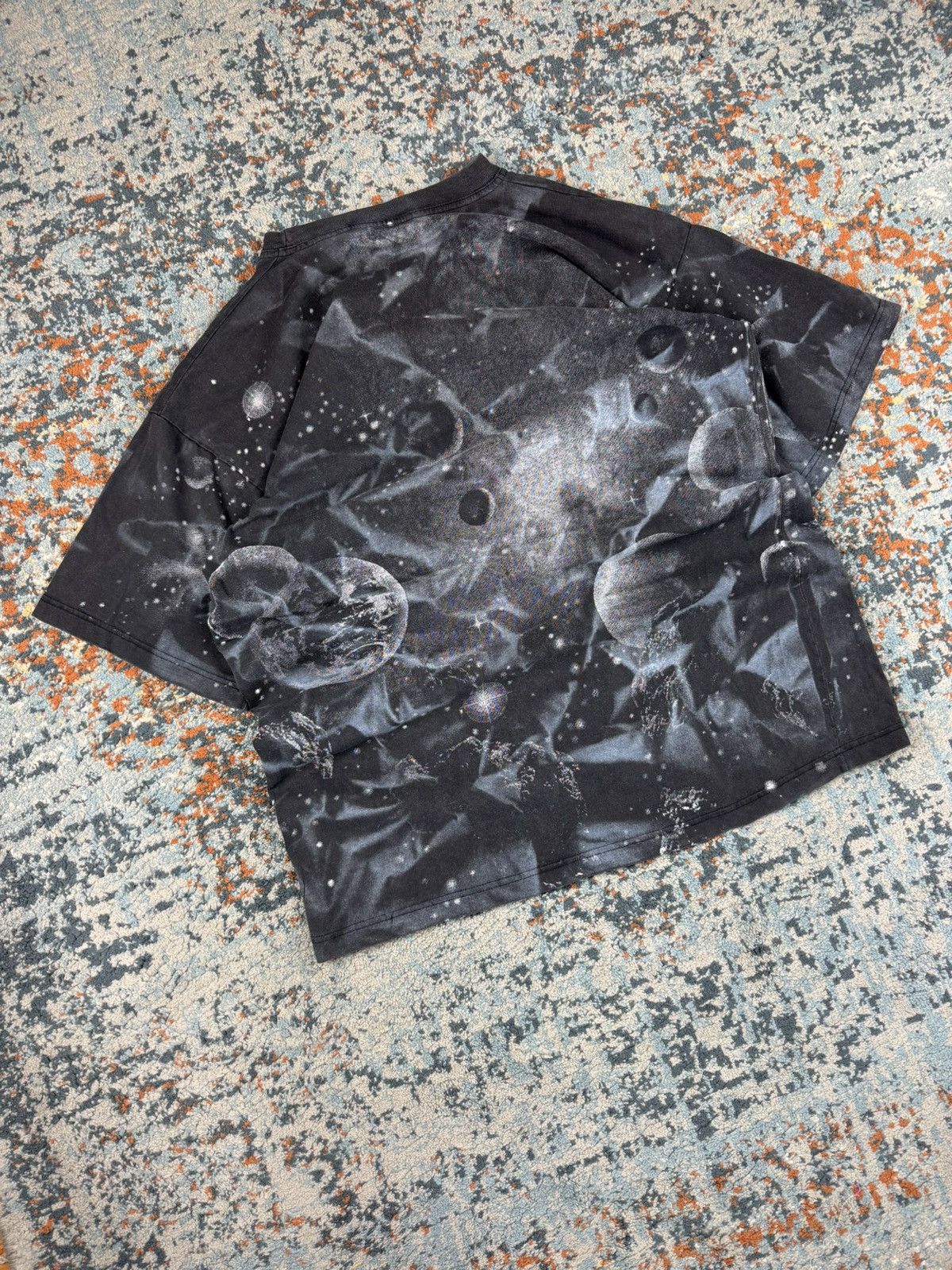 Liquid Blue × Vintage Vintage 90s space galaxy stars all over print graphic tee Size US XL / EU 56 / 4 - 2 Thumbnail