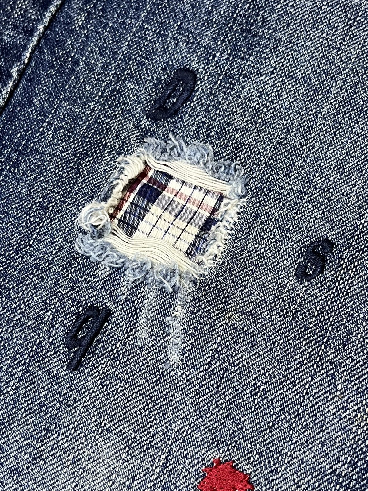 Dsquared2 SICK🔥DSQUARED2 JEAN SLIM FIT DISTRESSED STYLE JEANS Size US 30 / EU 46 - 9 Thumbnail