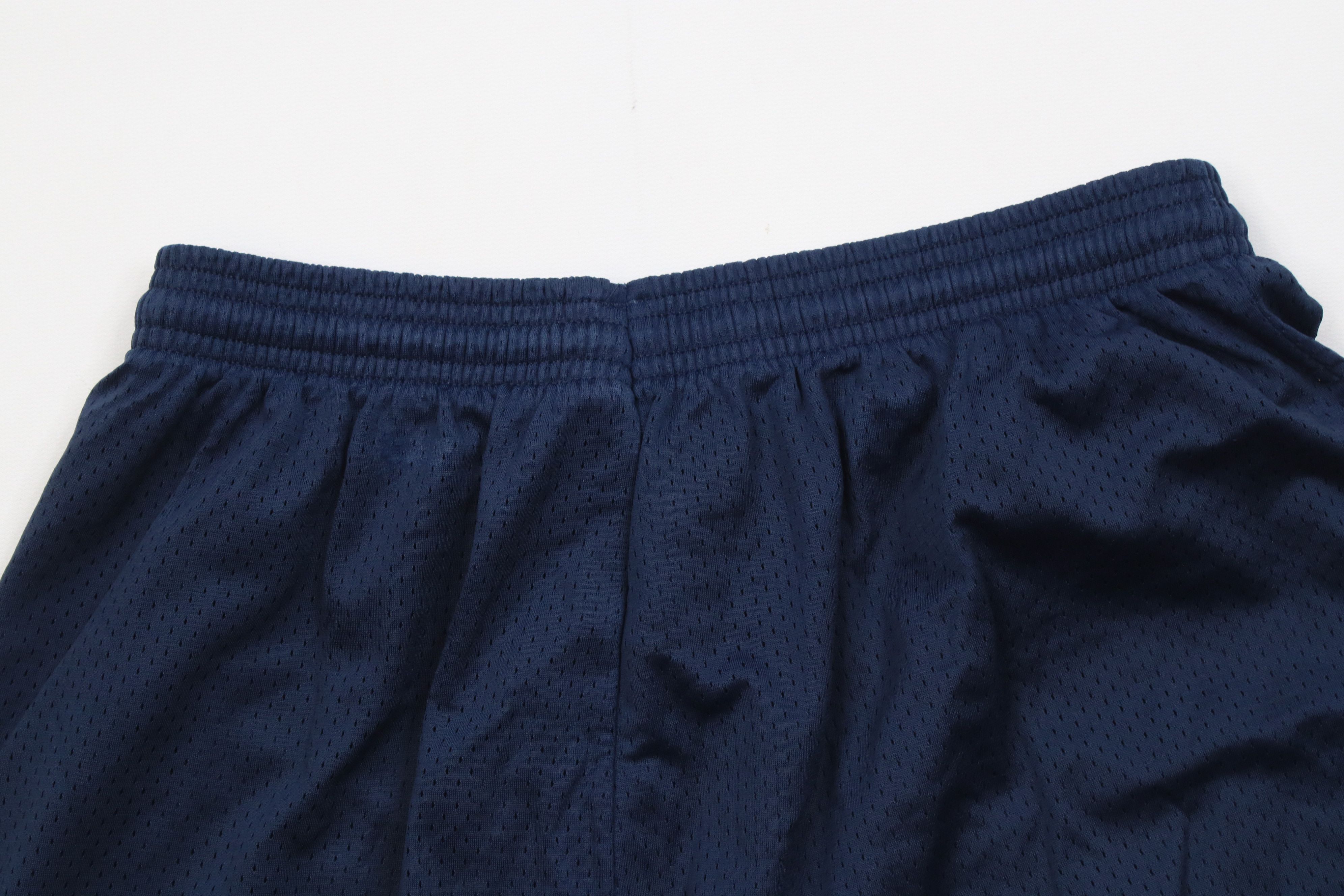 Vintage Vintage 90s Y2K Streetwear Above Knee Mesh Shorts Blue Nylon Size US 32 / EU 48 - 8 Thumbnail