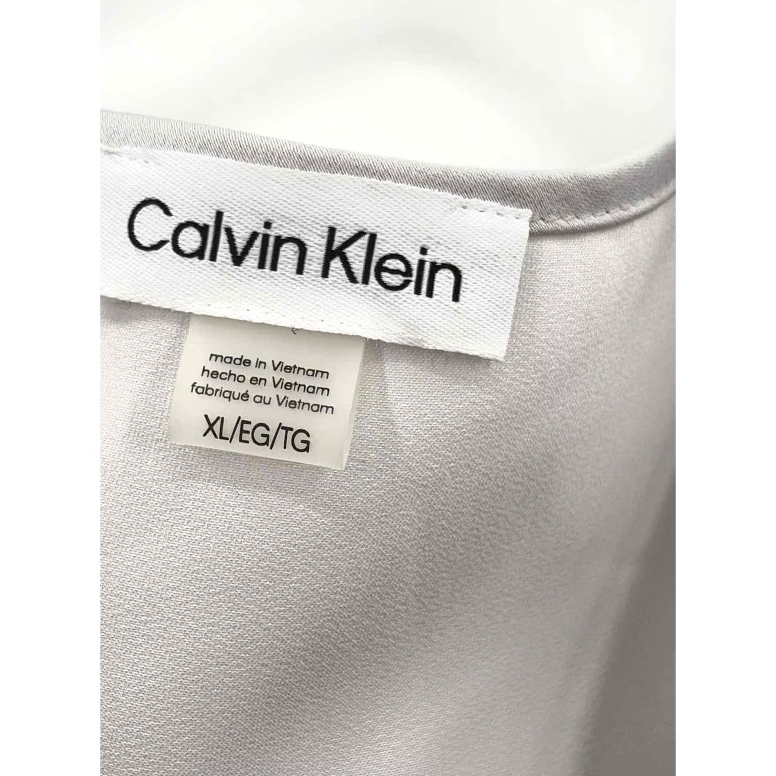 Calvin Klein Calvin Klein Tank Top Silver XL Plus Size Women's? Size XL / US 12-14 / IT 48-50 - 3 Thumbnail