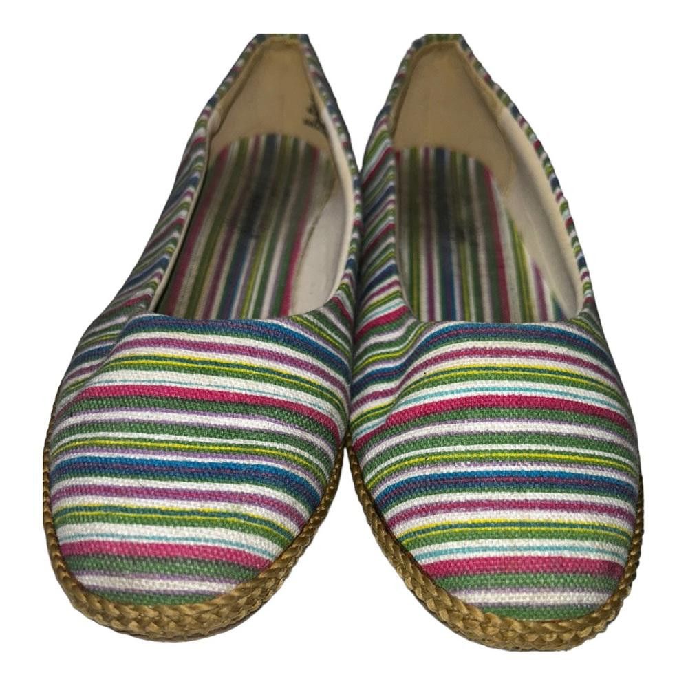 REVOLVE Beacon l Striped Colorful Espadrille Flats Size 8 Size US 8 / IT 38 - 2 Thumbnail
