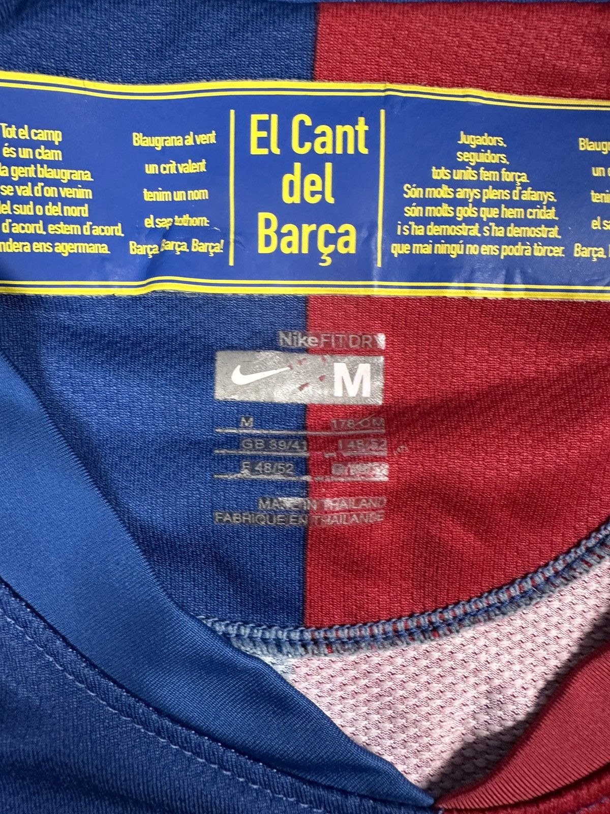 Nike × Vintage XAVI Barcelona 2008/09 vintage nike soccer jersey y2k Size US M / EU 48-50 / 2 - 7 Thumbnail