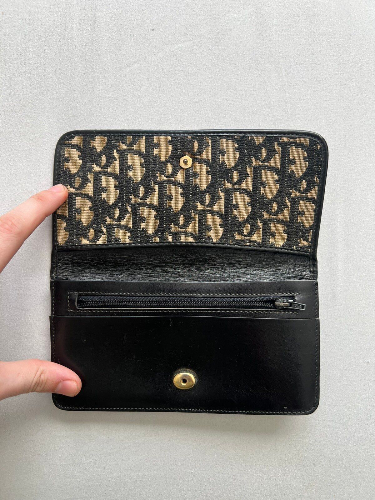 Vintage 2000s MediumSized MadeinFrance Christian Dior Wallet Size ONE SIZE - 5 Thumbnail