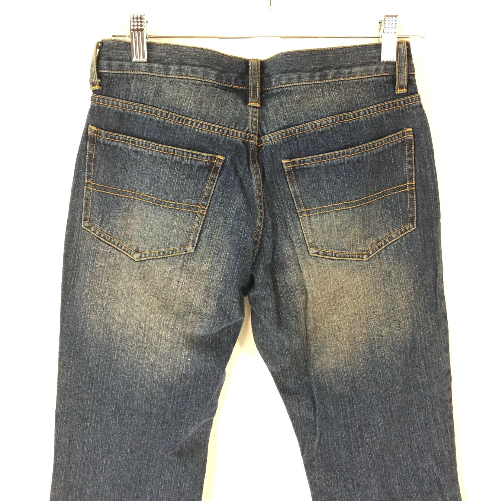 Ralph Lauren Polo Ralph Lauren Womens Cropped Jeans Denim Blue Size 2 28 Inseam 24in Low Rise 5-Pocket Cuffed 8in Belt Loops Button Zipper Size 26" / US 2 / IT 38 - 3 Thumbnail