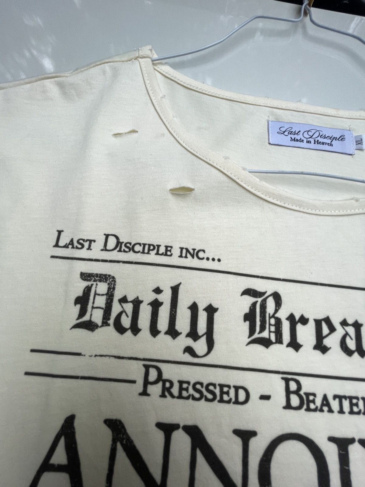 Other Last Disciple Anointed tee Size US XL / EU 56 / 4 - 8 Thumbnail