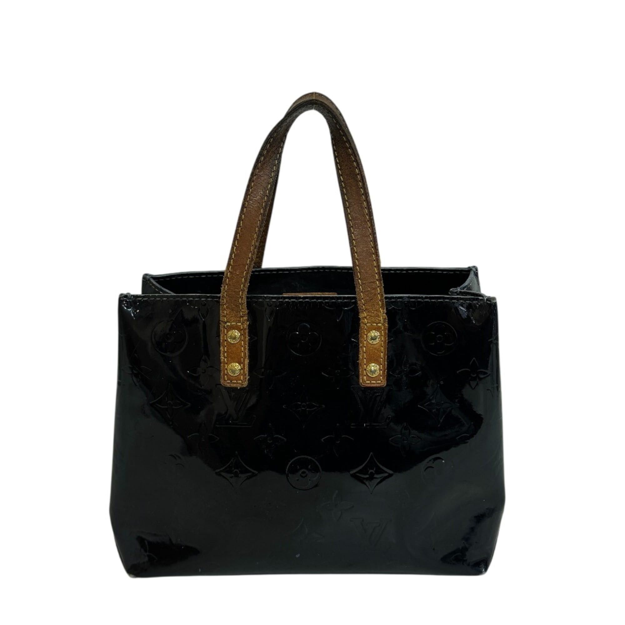 Louis Vuitton Louis Vuitton M91993 Lead PM Mini Bag Tote Monogram Vernis Handbag Black Size ONE SIZE - 1 Thumbnail