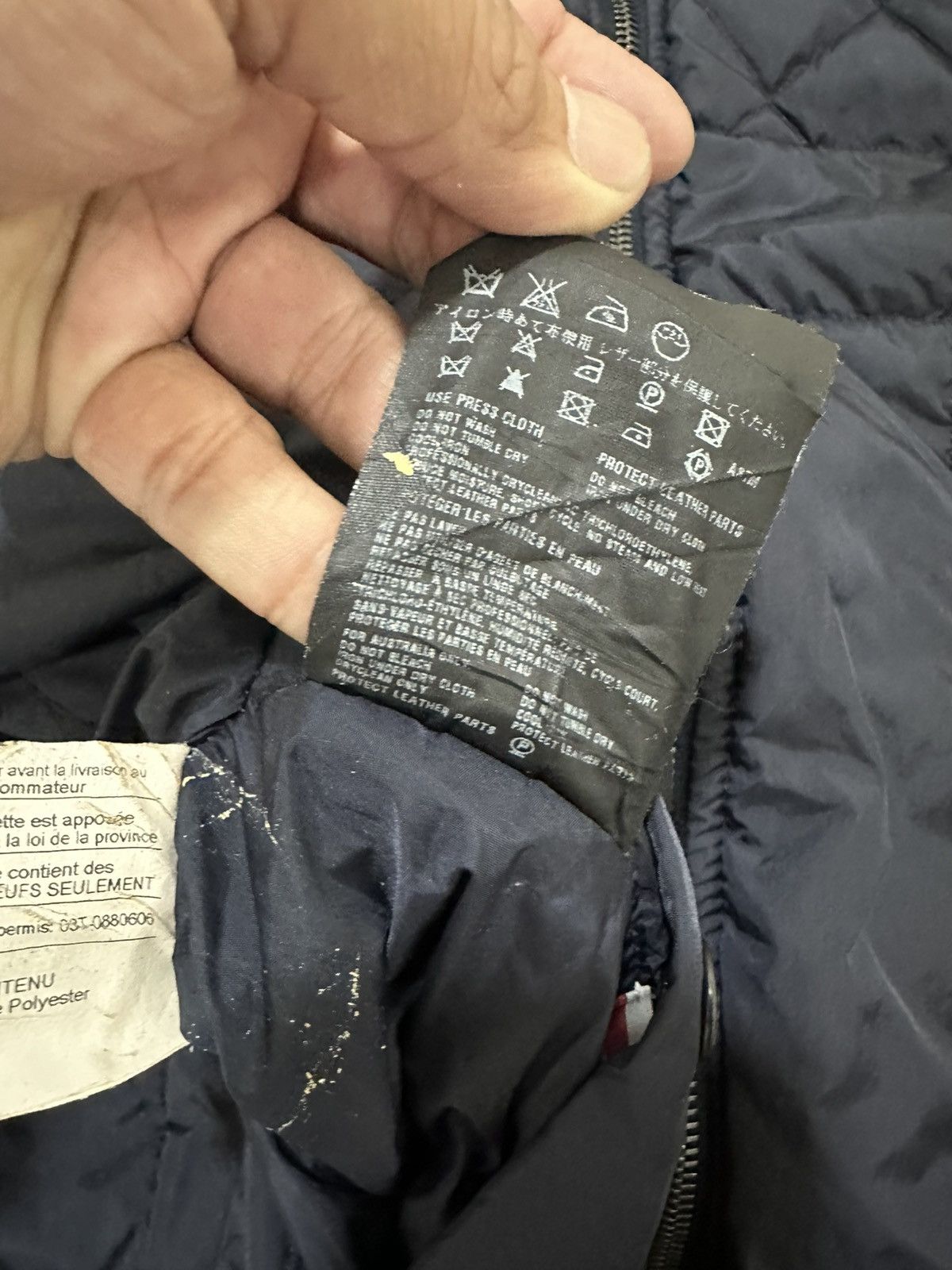 Prada PRADA Reversible Cotton Nylon Jacket Hooded Big Logo Design Size US M / EU 48-50 / 2 - 18 Thumbnail