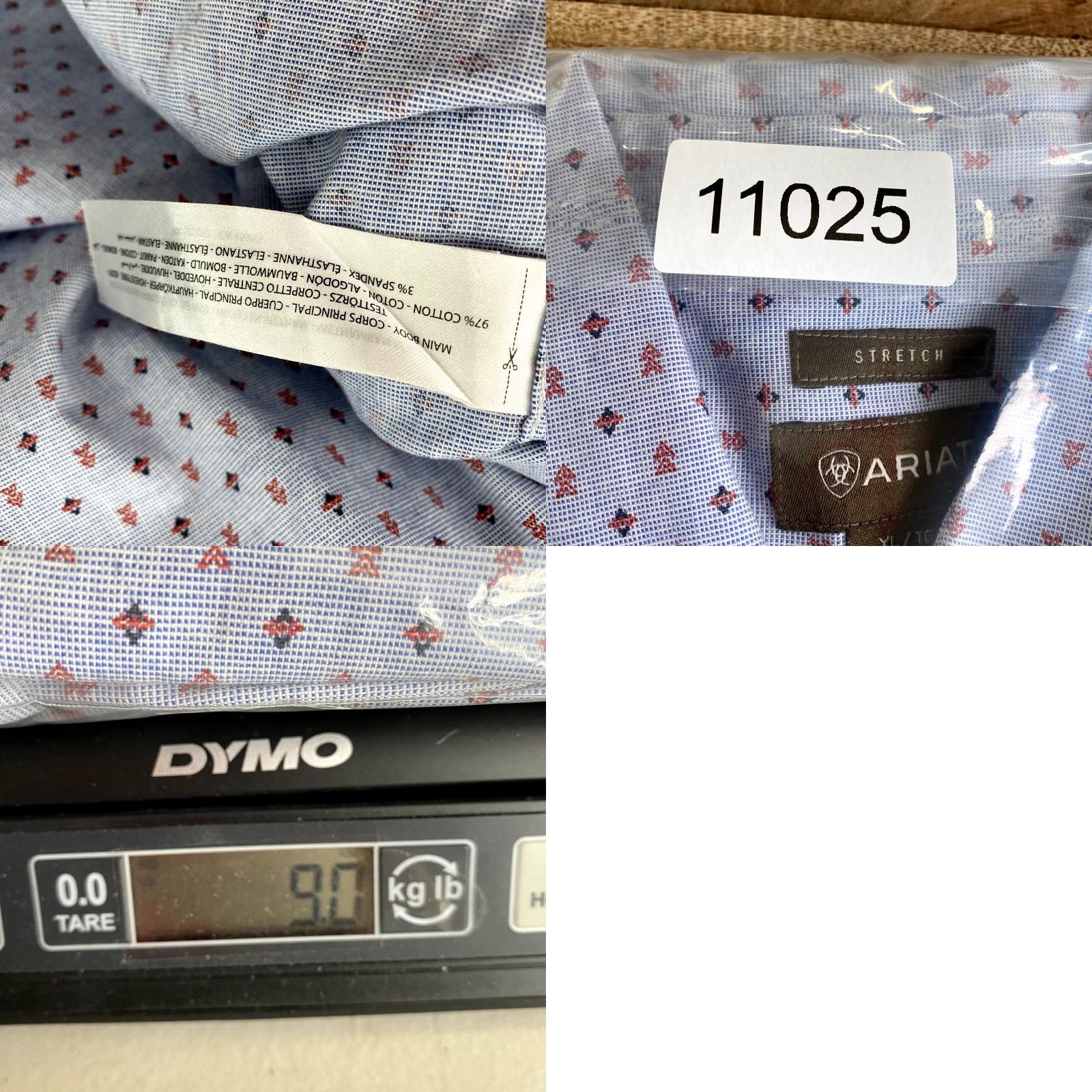 Ariat Ariat Shirt Men's XL Stretch Western Outdoor Workwear Rodeo Shirt Size US XL / EU 56 / 4 - 8 Thumbnail