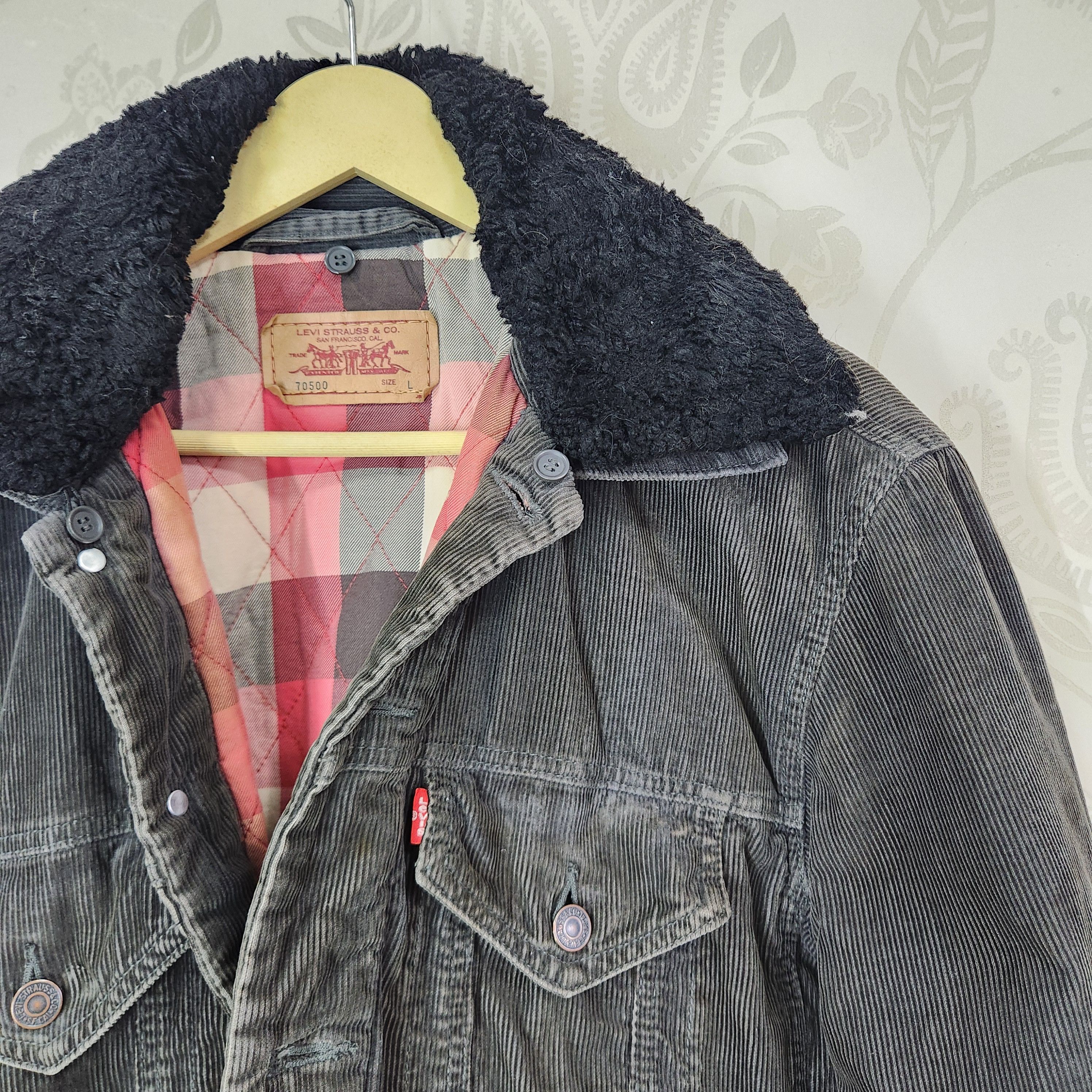 Levi's × Levi's Vintage Clothing Levis Trucker 70500 Blankets Jacket Size US L / EU 52-54 / 3 - 9 Thumbnail