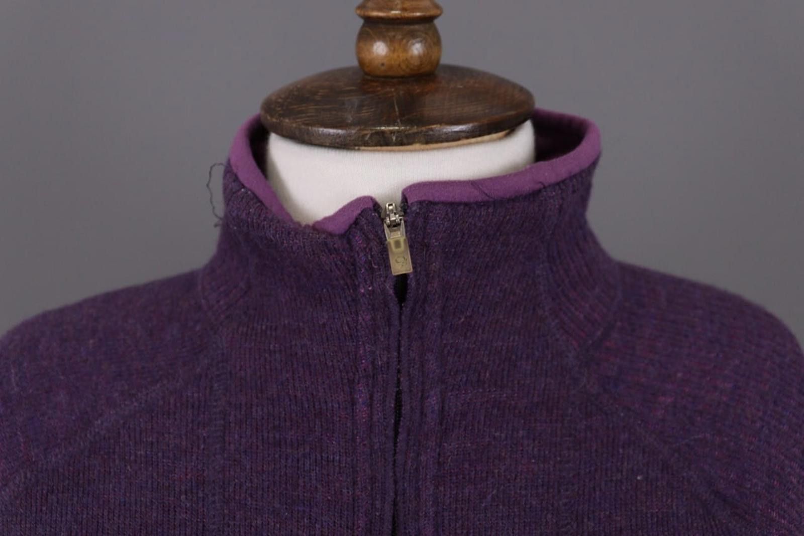 Mountain Hardwear Mountain Hard Wear Purple Wool High Neck Sweater Size M Size M / US 6-8 / IT 42-44 - 2 Thumbnail