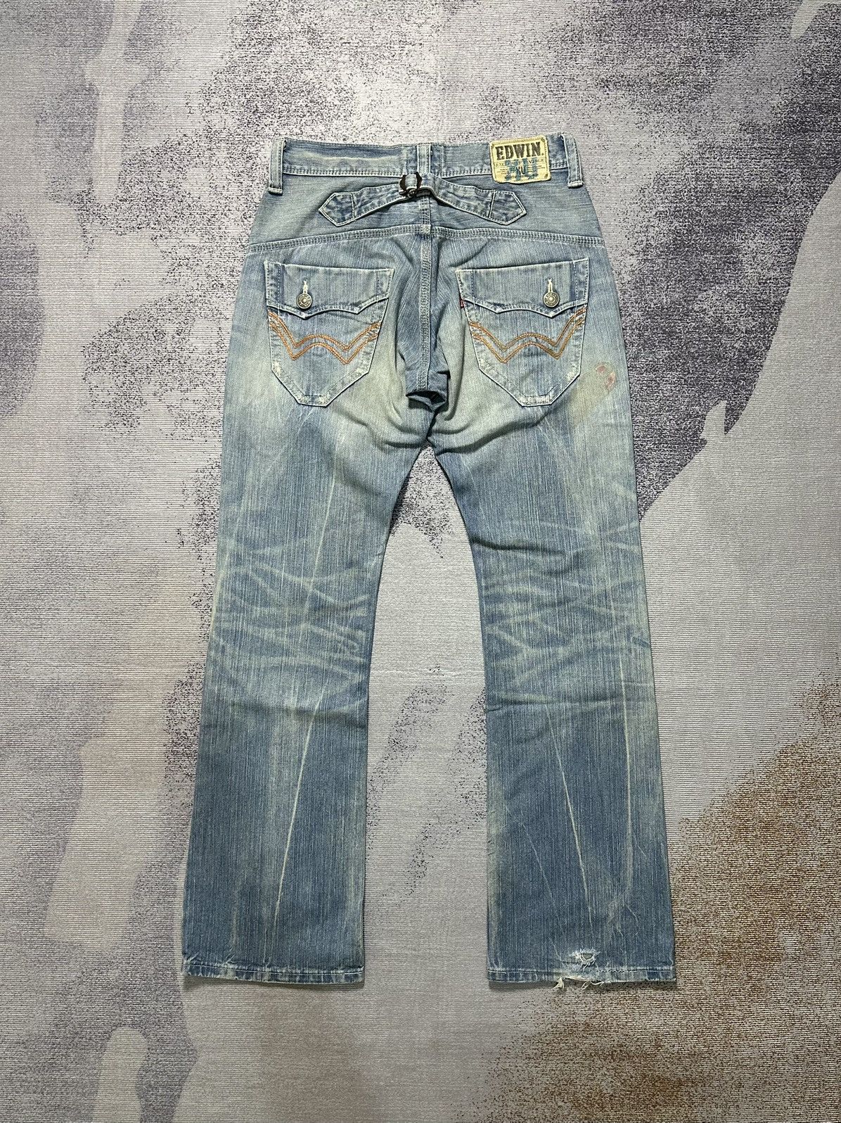 Hysteric Glamour Vintage Edwin Distressed Patcwork Denim Size US 30 / EU 46 - 2 Thumbnail