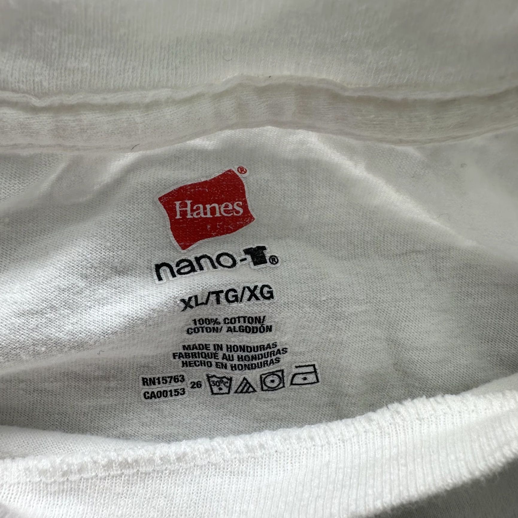 Hanes Budweiser Jim Beam Shirt Mens XL White Hanes Copper Lager Beer Graphic Tee Size US XL / EU 56 / 4 - 3 Thumbnail