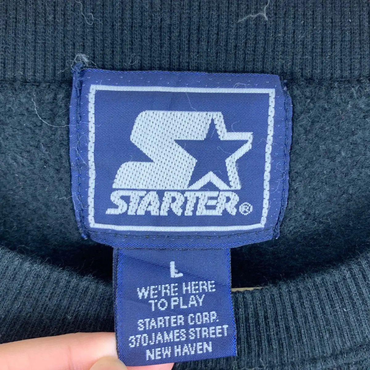 Starter Vtg STARTER ATHLETIC Embroidered Sport Sweatshirt Collegiate Size US L / EU 52-54 / 3 - 8 Thumbnail