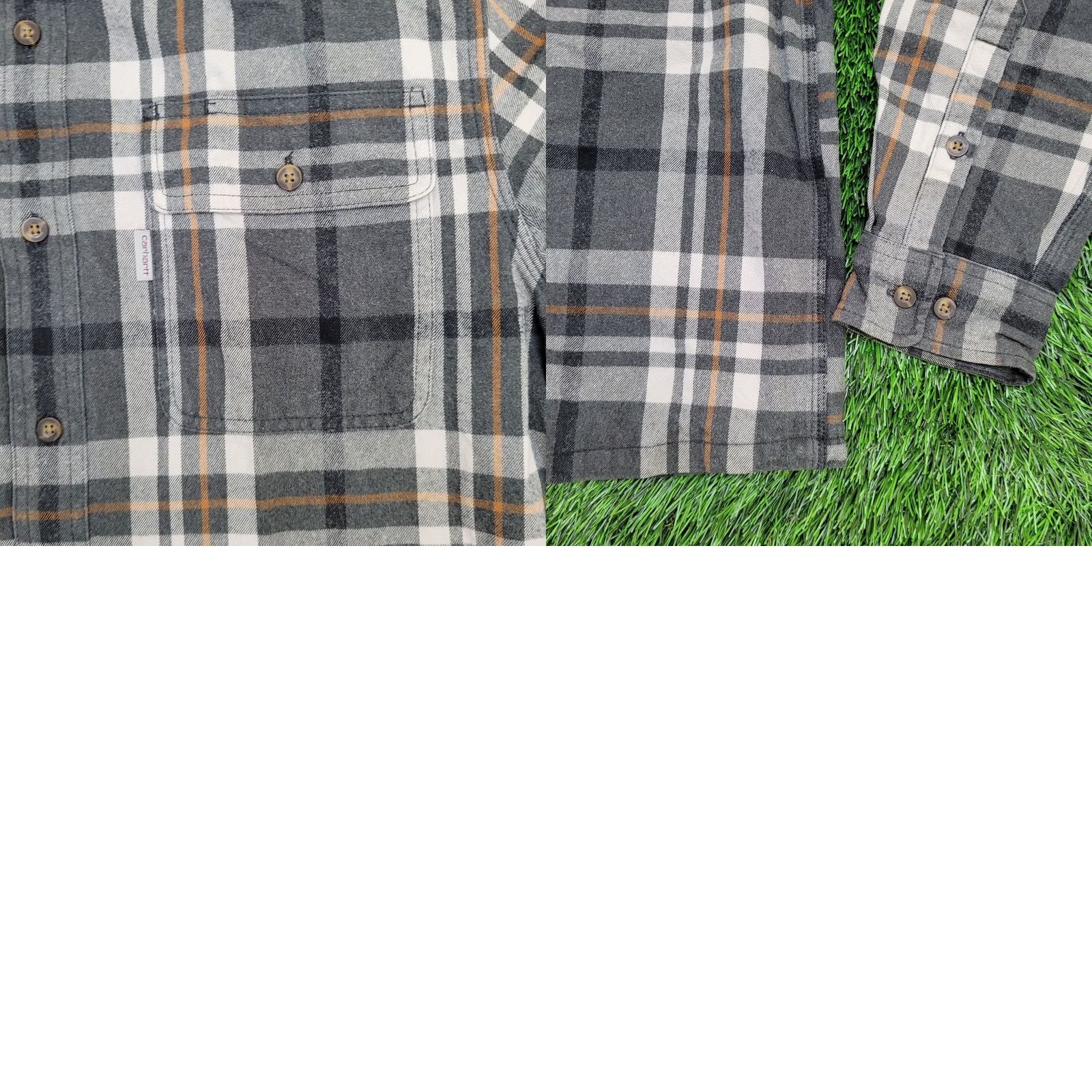 Carhartt Carhartt Button Shirt Medium Baggy Size US M / EU 48-50 / 2 - 9 Thumbnail