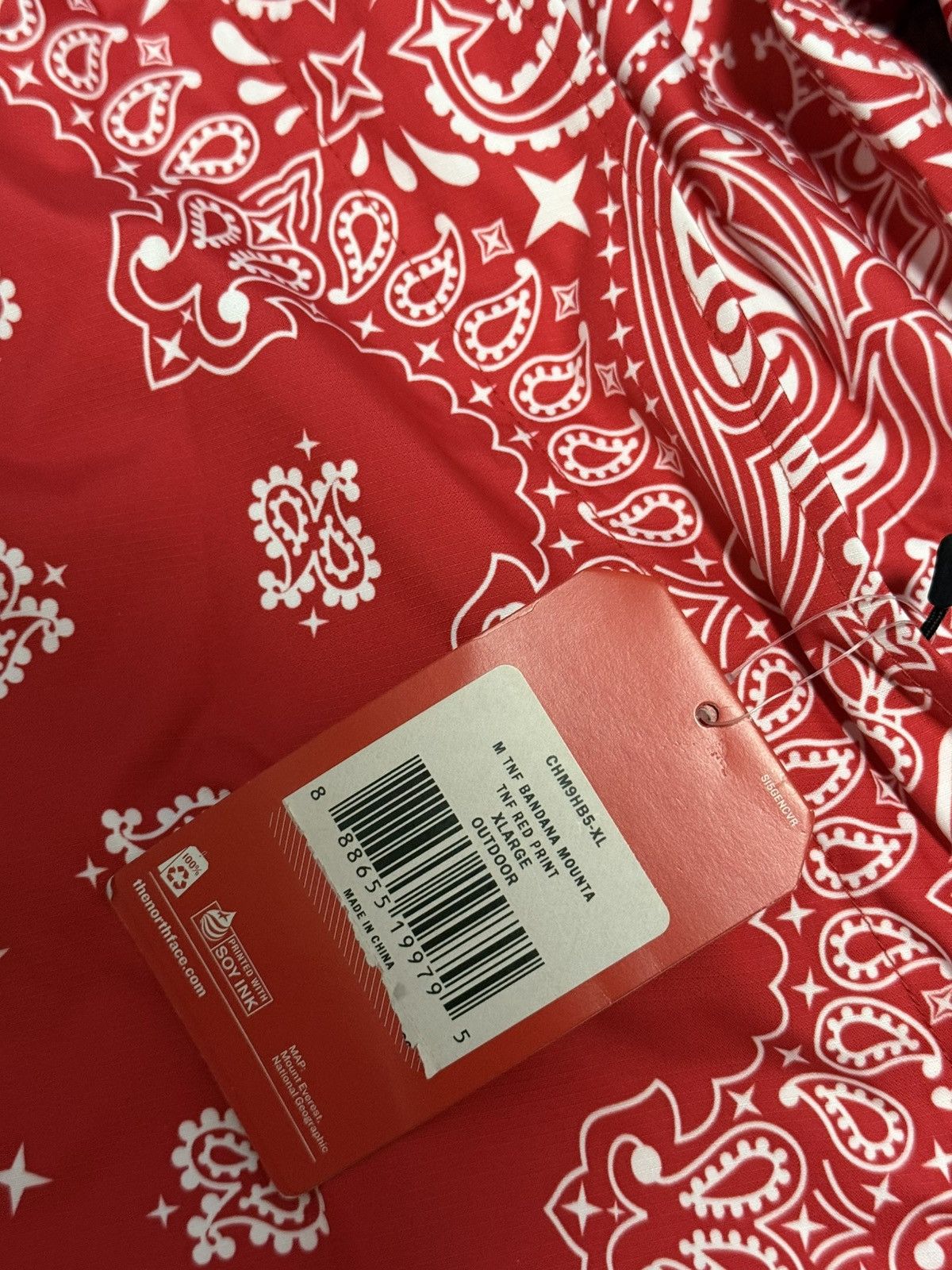 Supreme × The North Face Supreme tnf the north face bandana Paisley mountain Jacket Size US XL / EU 56 / 4 - 5 Thumbnail
