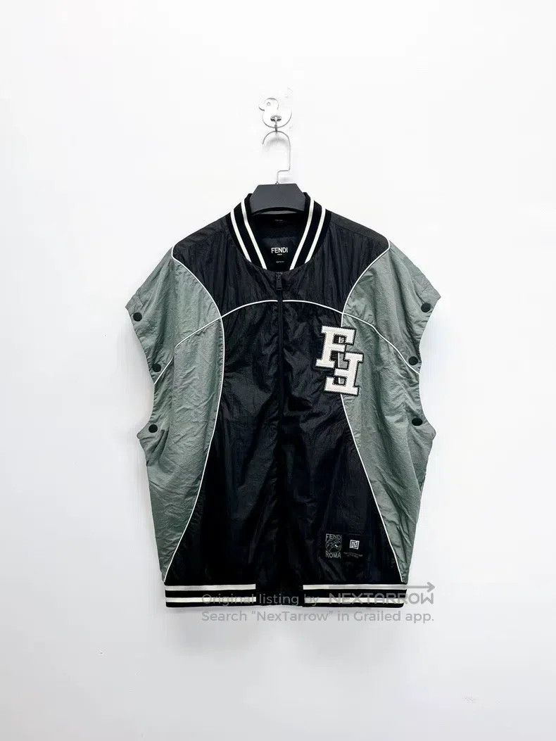 Fendi Fendi Color-block double F embroidery logo, woven nylon zi Size US M / EU 48-50 / 2 - 3 Thumbnail