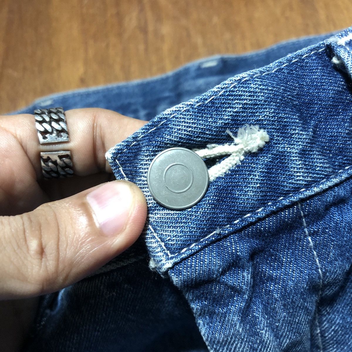 Japanese Brand Vintage Unbrand Denim Size US 35 - 13 Thumbnail