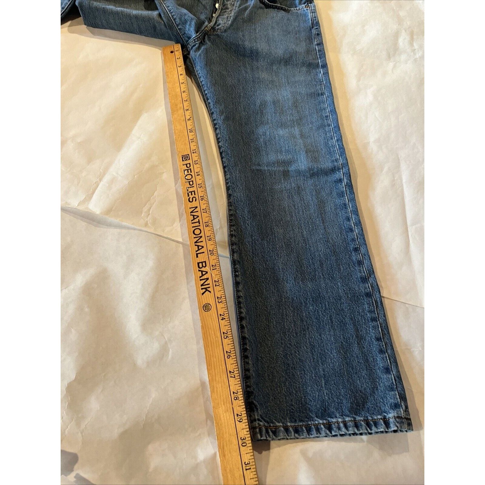 Levi's Levi’s 501 VTG Mens 33x30 Blue Denim Jeans Cotton Button Fly Size US 33 - 5 Thumbnail