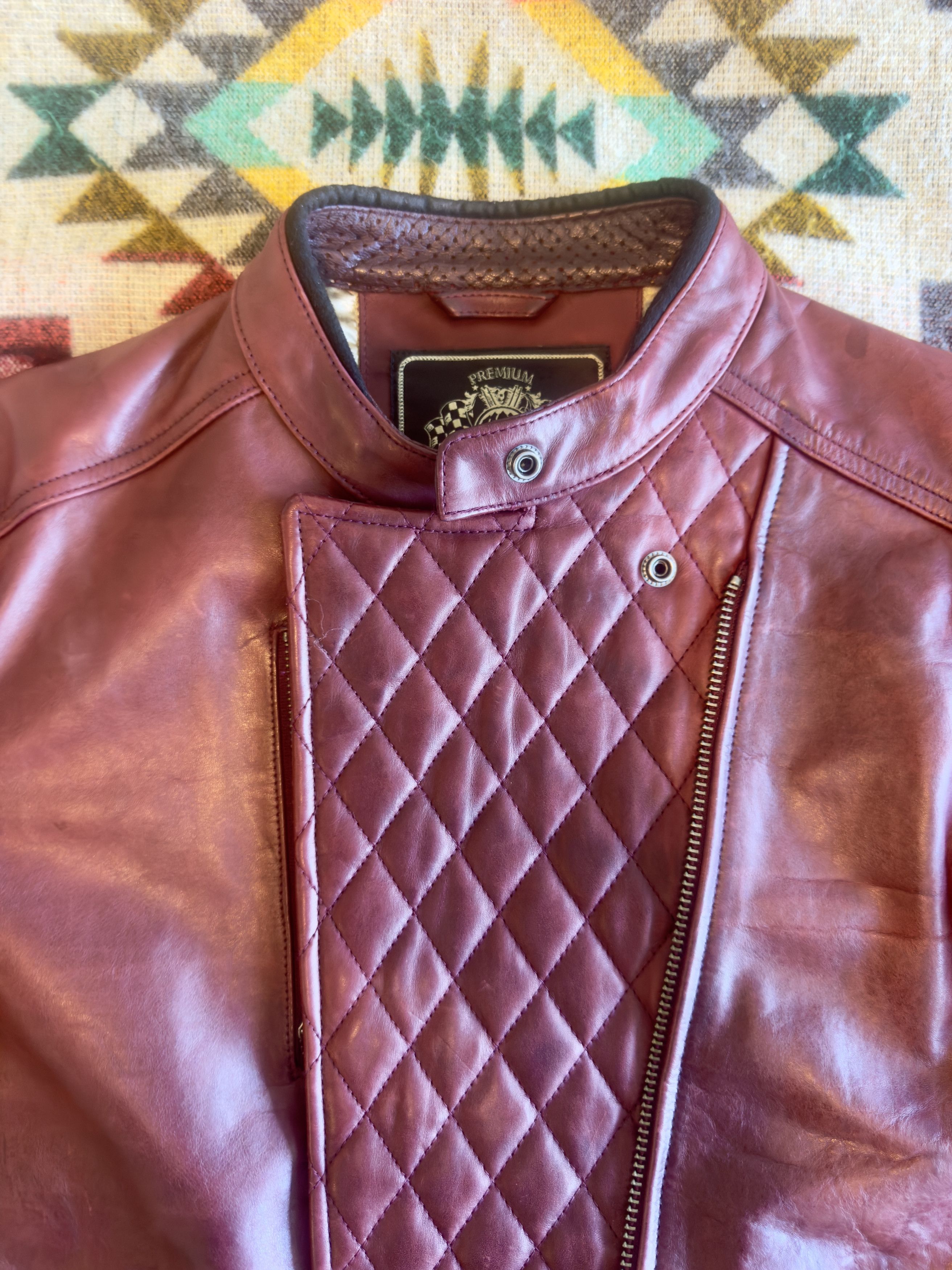 Roland Sands Designs Clash Jacket CE Oxblood Size US M / EU 48-50 / 2 - 4 Thumbnail