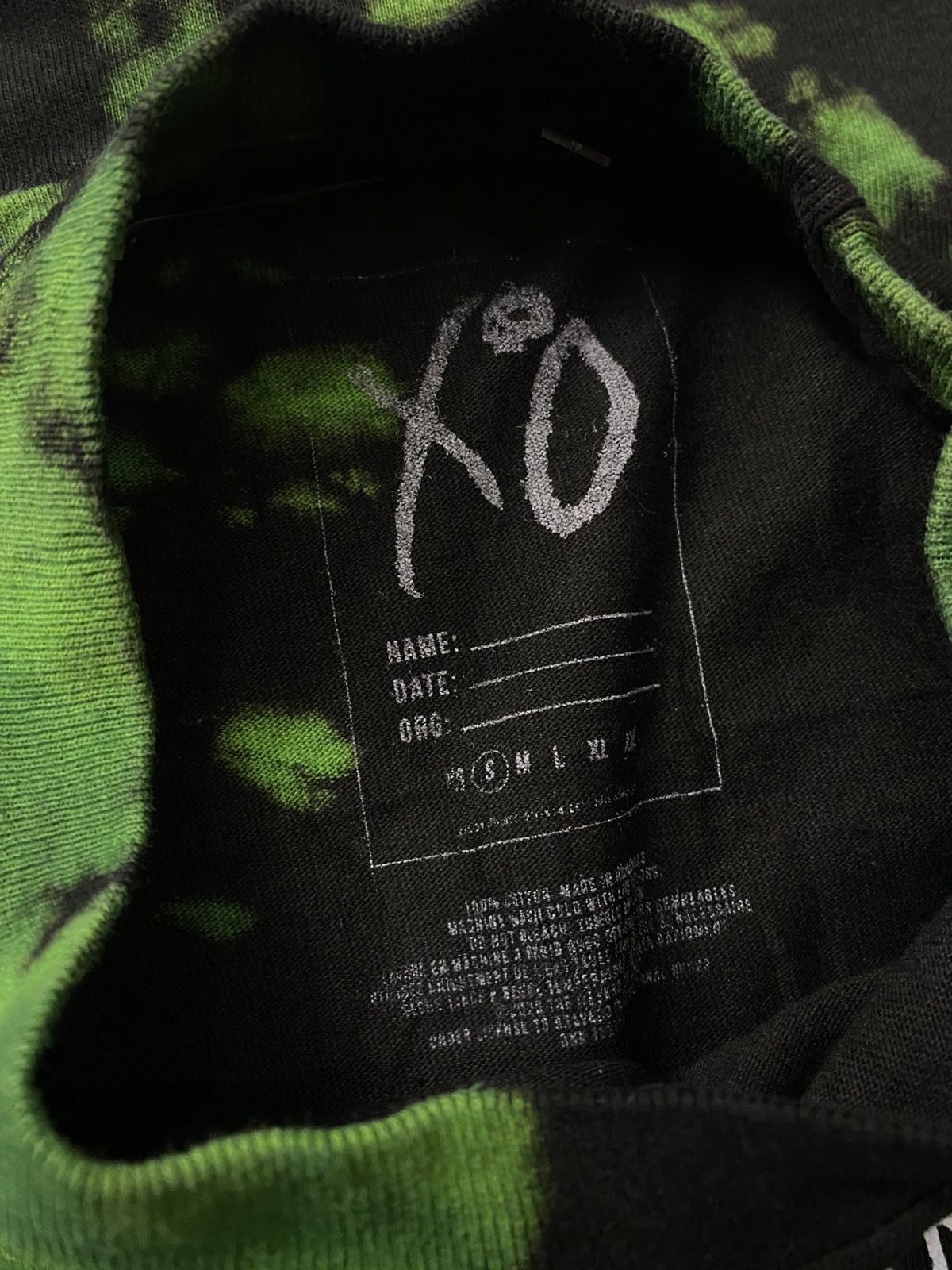 The Weeknd THE WEEKND x NAV GOOD INTENTIONS TEE. Size US S / EU 44-46 / 1 - 9 Thumbnail