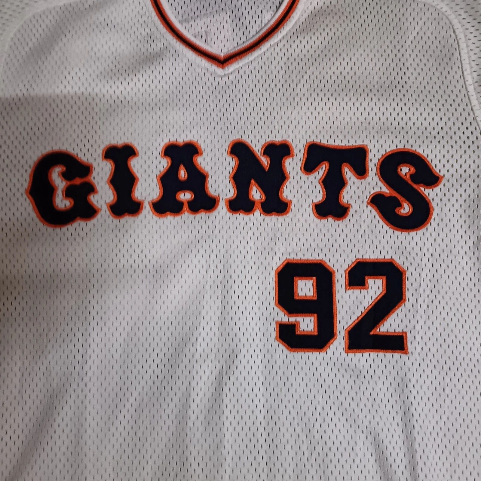 MLB Yomiuri Giants Yoshinori Kido Game Used Baseball Jersey Size US L / EU 52-54 / 3 - 2 Thumbnail