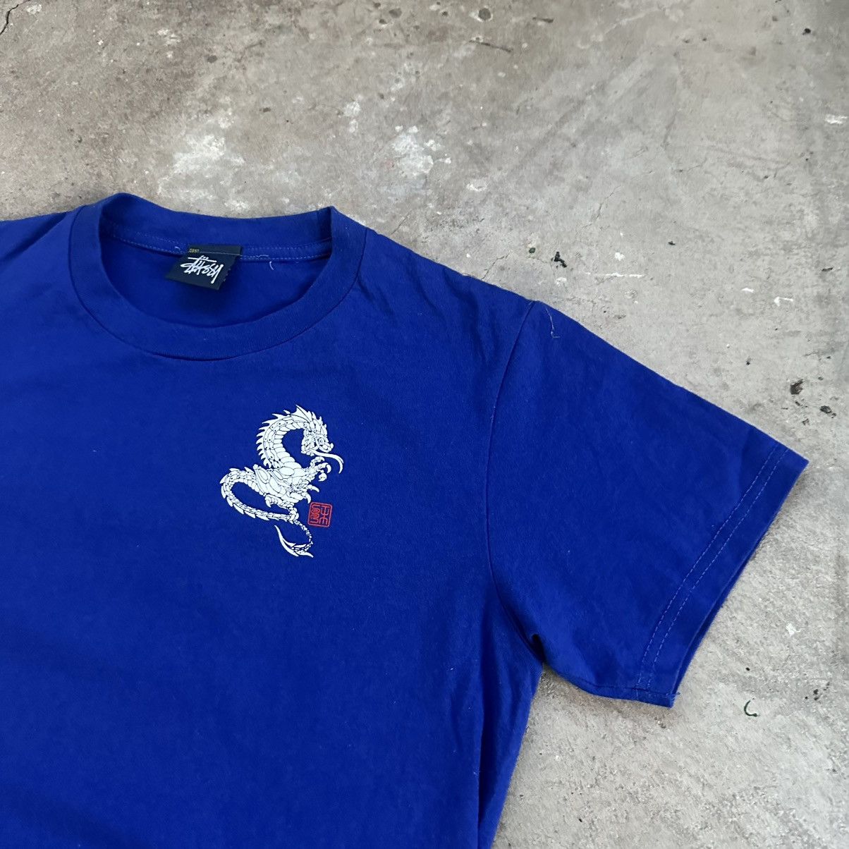 Stussy Vintage Stussy Dragon T-Shirt Uneven Sun Faded Size US M / EU 48-50 / 2 - 6 Thumbnail