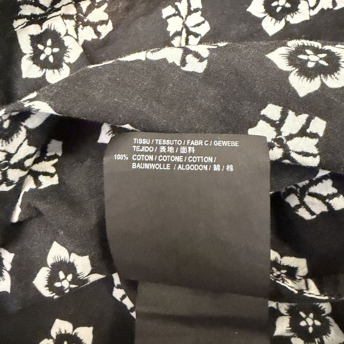 Saint Laurent Paris Cotton Floral S/S Shirt Size US L / EU 52-54 / 3 - 5 Thumbnail