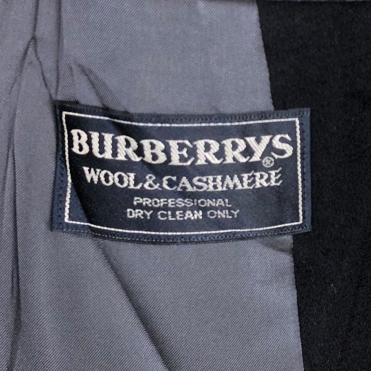 Burberry Vintage Burberrys Wool Cashmere Car Coat Size US L / EU 52-54 / 3 - 14 Thumbnail