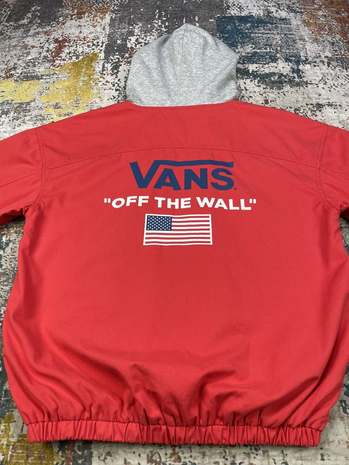 Vans Vans “Off The Walls” Backhit Zipper Hoodie Jackets Size US M / EU 48-50 / 2 - 3 Thumbnail