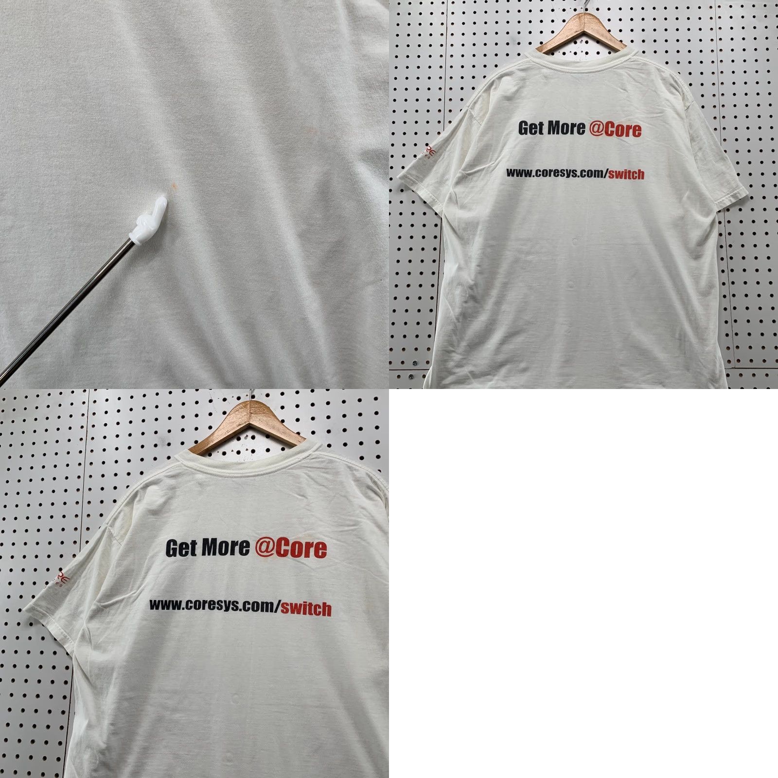 Gildan Vintage Got Oracle T Shirt Mens XL White Got Milk Parody Funny Cyber Punk Y2K Size US XL / EU 56 / 4 - 9 Thumbnail