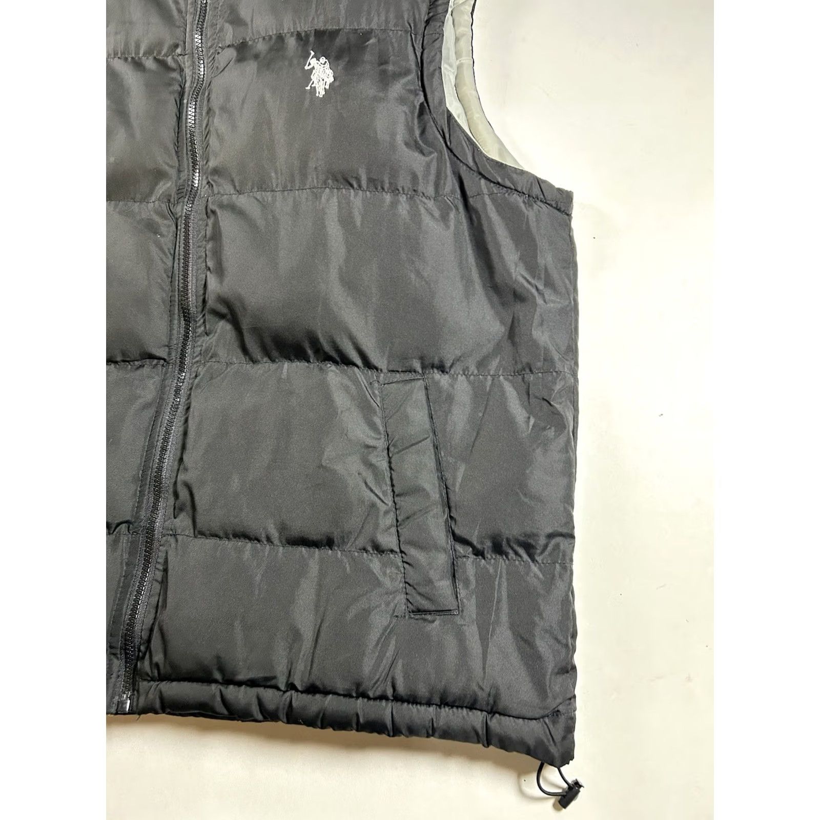 Vintage US Polo Assn Men's Full Zip Puffer Vest Black Size XL Lined With Pockets Size US XL / EU 56 / 4 - 4 Thumbnail
