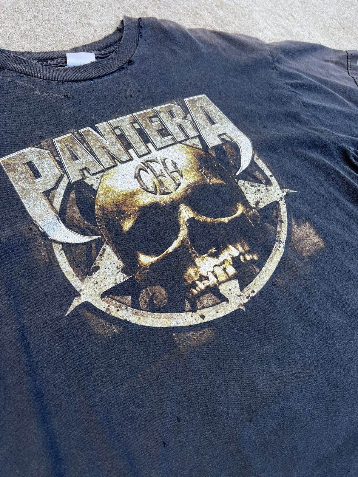 Band Tees × Vintage 00s Pantera CFH Tee Size US L / EU 52-54 / 3 - 2 Thumbnail