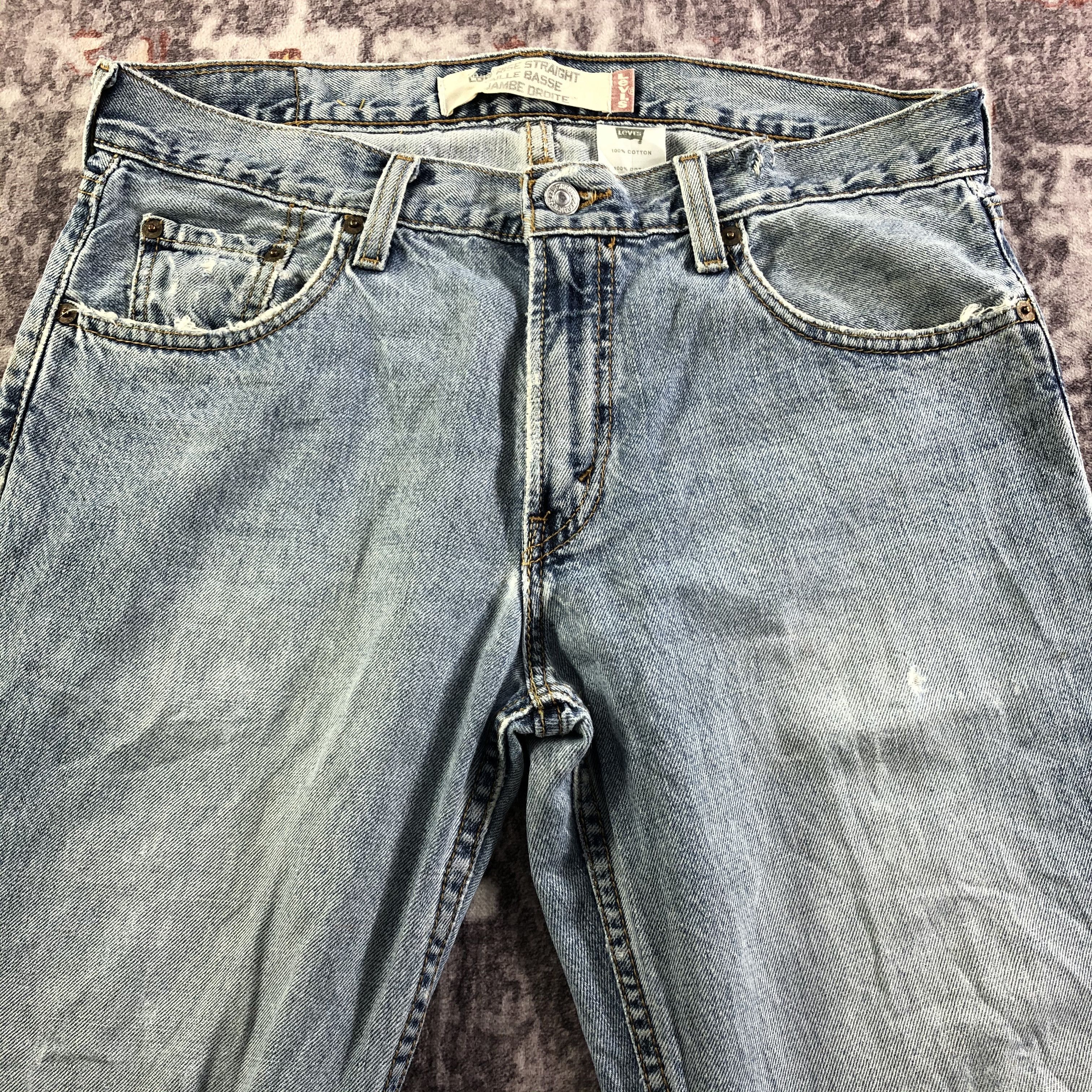 Levi's × Vintage Vintage Blue Wash Levis 529 Jeans-JM3376 Size 33" - 3 Thumbnail