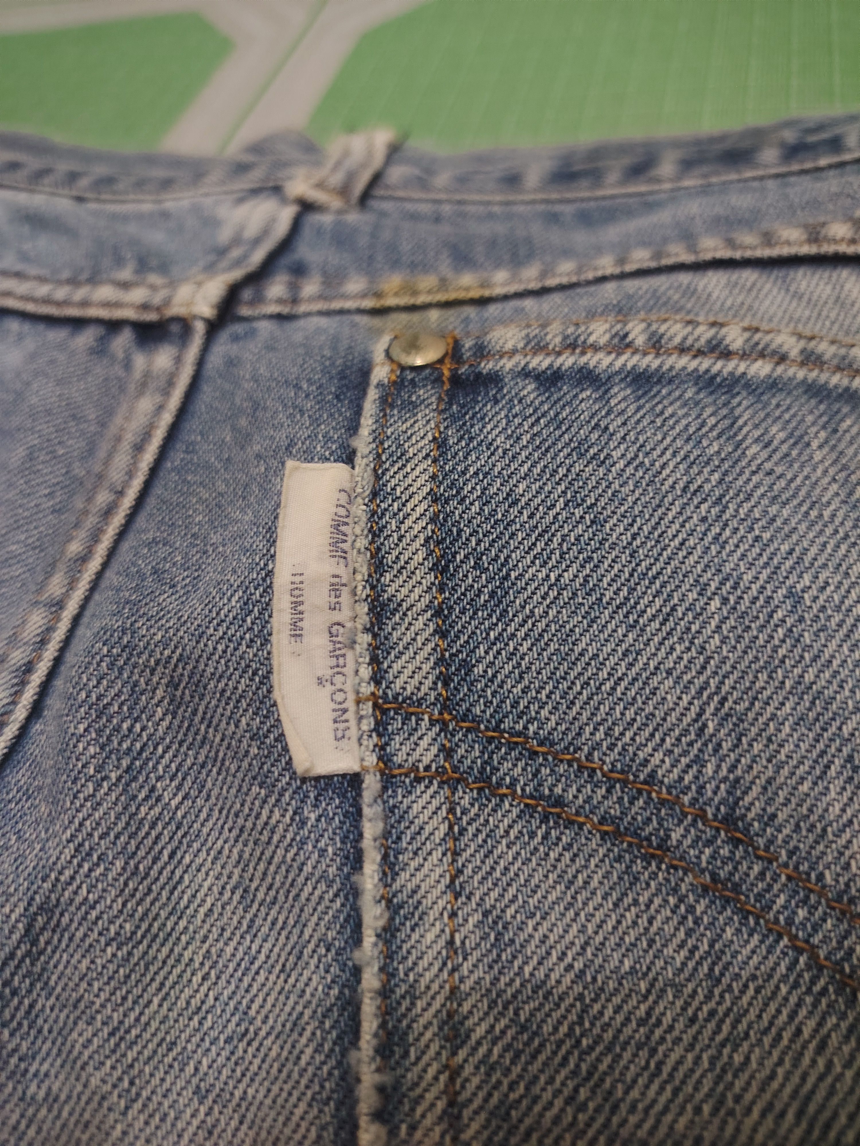 Comme des Garcons Japanese Vtg CDGH distressed Thrashed Jeans Size US 28 / EU 44 - 15 Thumbnail