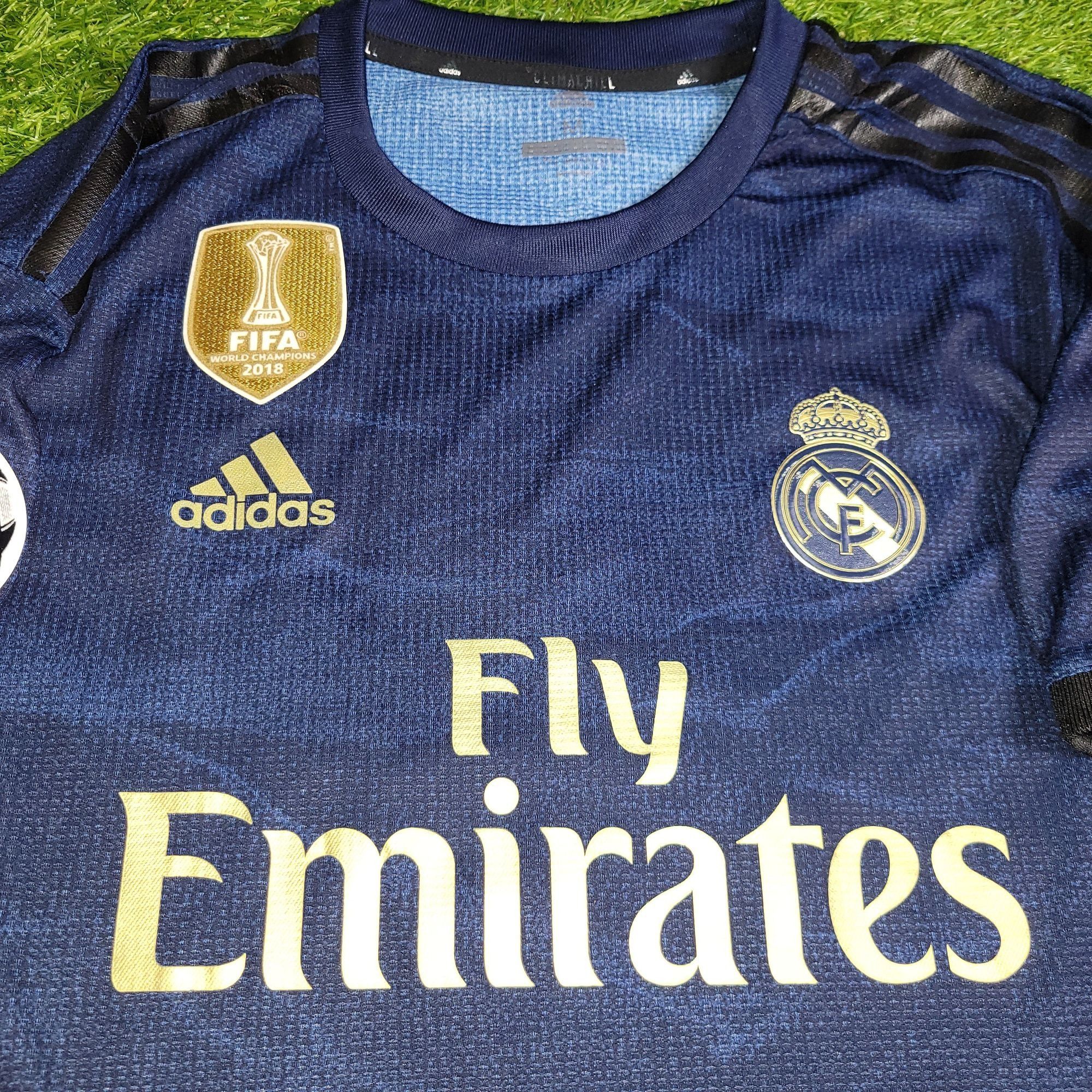 Adidas Hazard Real Madrid 2019 2020 CLIMACHILL Away Soccer Jersey Size US M / EU 48-50 / 2 - 3 Thumbnail