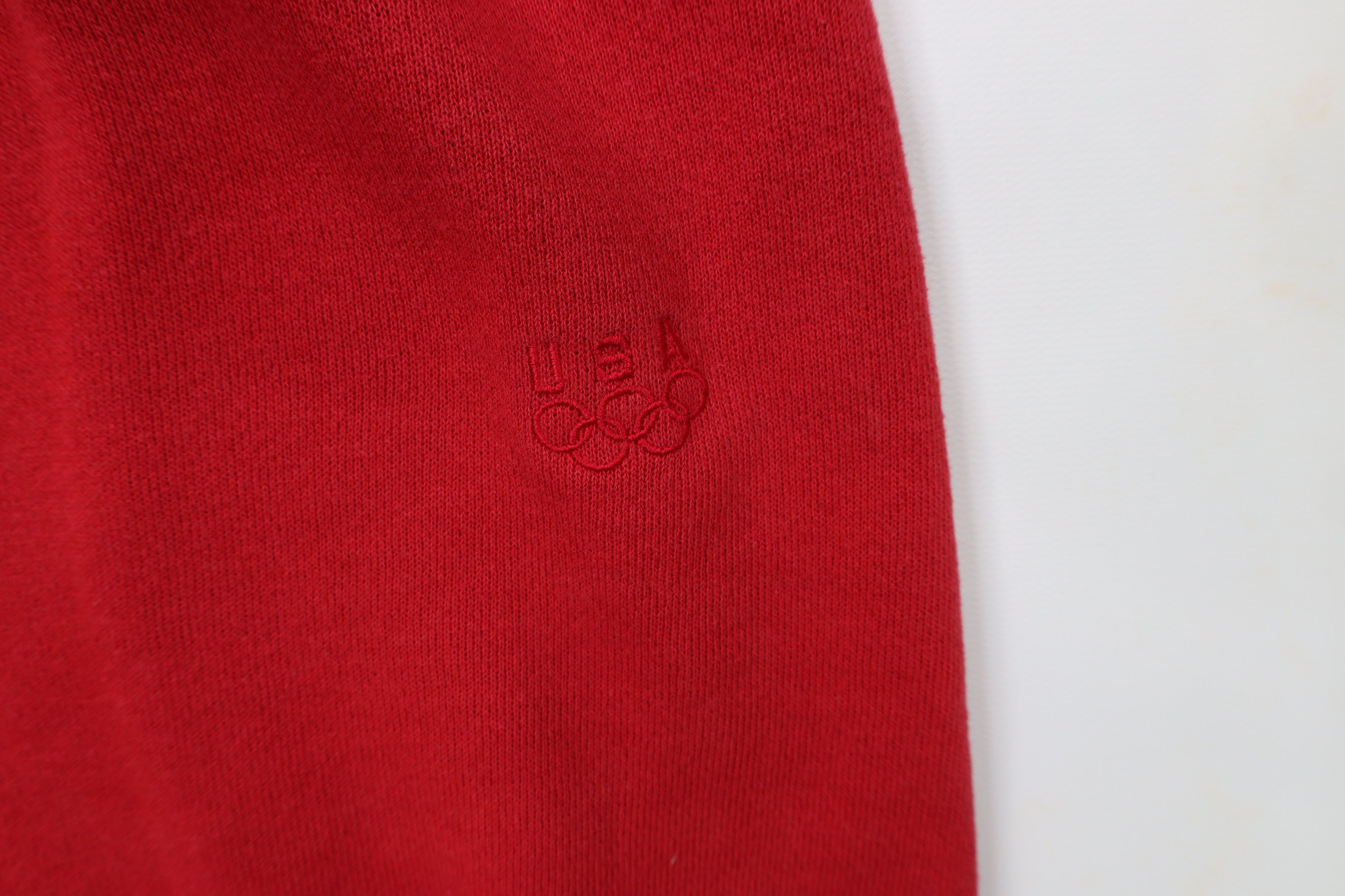 Vintage Vintage 90s USA Olympics Heavyweight Sweatpants Joggers USA Size US 38 / EU 54 - 7 Thumbnail