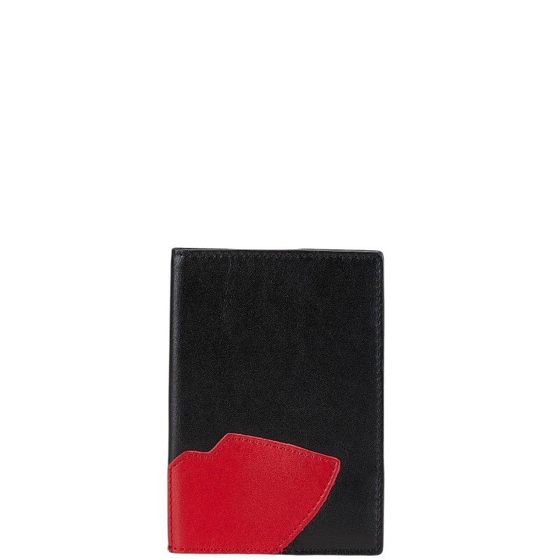 Other Lulu Guinness Lip Leather Passport Case Leather Other DUTY FREE for USA