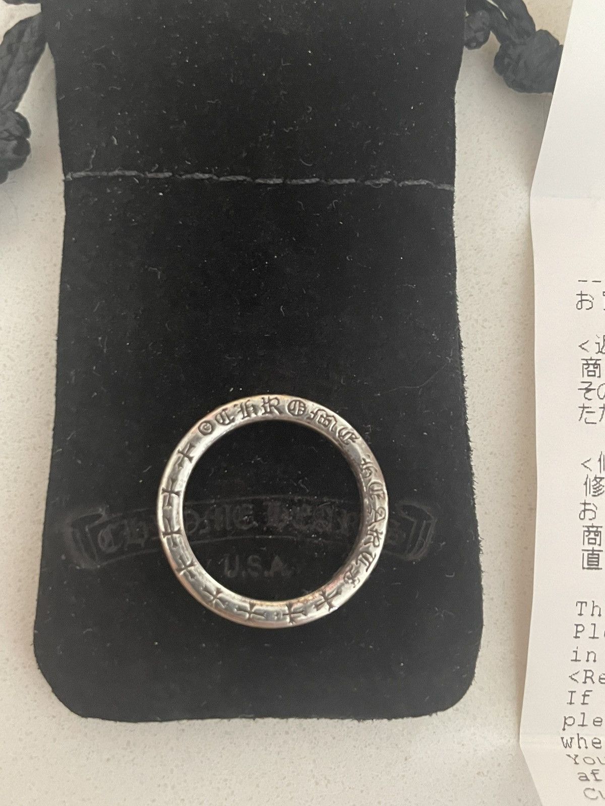 Chrome Hearts Chrome hearts spacer ring size 7/8 Size ONE SIZE - 1 Thumbnail